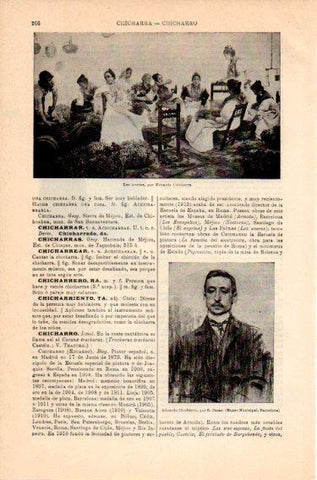 LAMINA V46788: Las uveras por Eduardo Chicarro