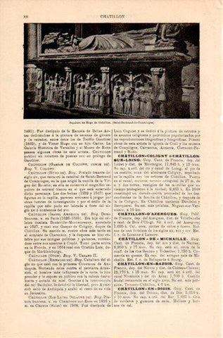 LAMINA V46753: Sepulcro de Hugo de Chatillon