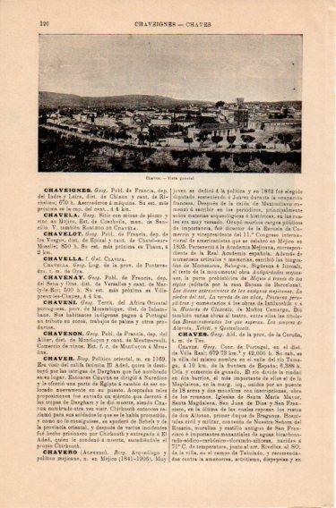 LAMINA V46746: Vista general de Chaves