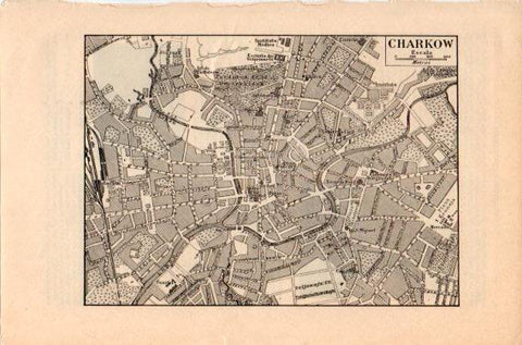 LAMINA V46730: Plano de Charkow, Ucraina