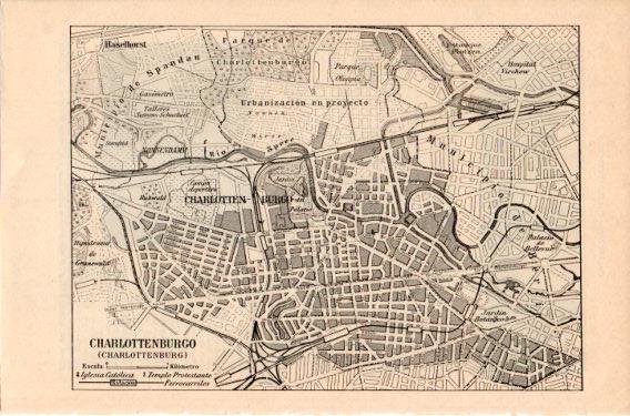 LAMINA V46725: Plano de Charlottenburgo