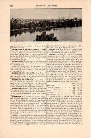 LAMINA V46755: Vista general de Chemnitz