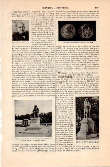 LAMINA V46774: Miguel Eugenio Chevreul