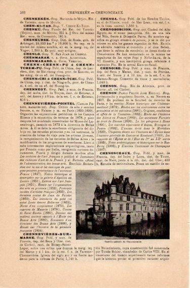 LAMINA V46767: Castillo de Chenonceaux