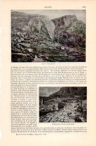 LAMINA V46942: Vista general de Delfos