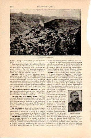LAMINA V46929: Vista general de Deadwood