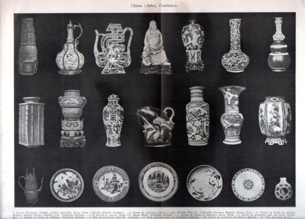 LAMINA V46972: Arte de China ceramica