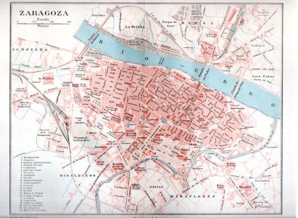 LAMINA V46967: Plano de Zaragoza