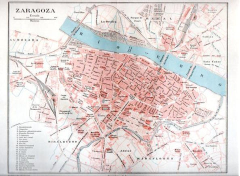 LAMINA V46967: Plano de Zaragoza