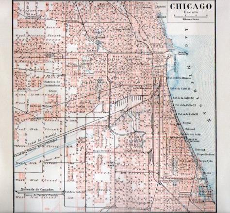 LAMINA V46965: Plano de Chicago
