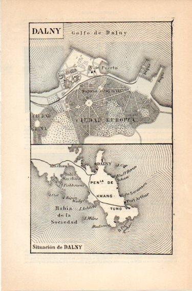 LAMINA V46876: Mapa de Dalny