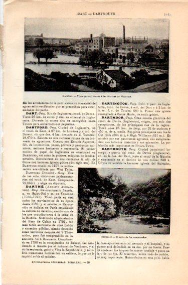 LAMINA V46911: Vista parcial de Dartford, Inglaterra
