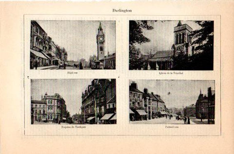 LAMINA V46903: Vistas de Darlington, Inglaterra