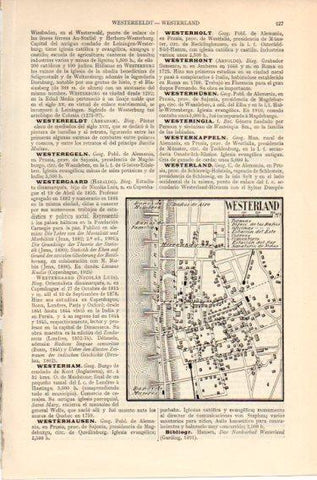 LAMINA V46545: Plano de Westerland, Alemania