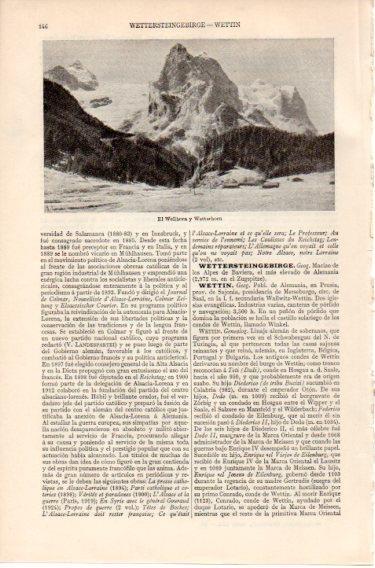 LAMINA V46542: El Wellhorn y Wetterhorn