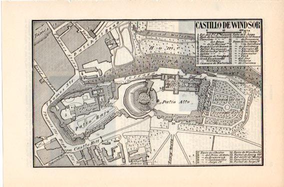LAMINA V46555: Plano del Castillo de Windsor
