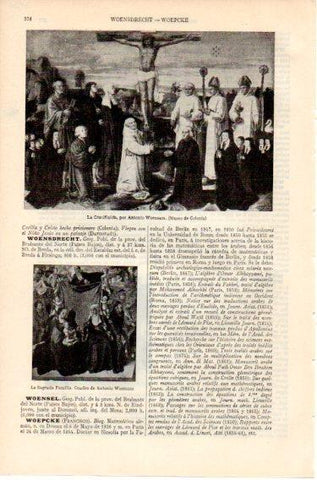 LAMINA V46563: La Crucifixion por A. Woensam