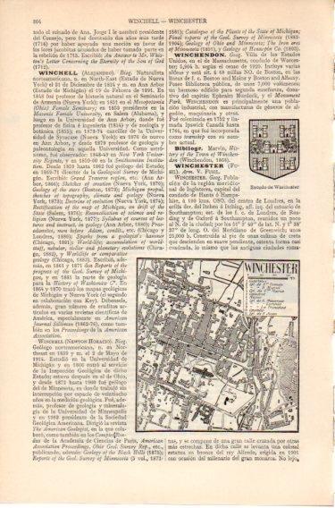 LAMINA V46558: Plano y Escudo de Winchester