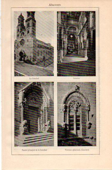 LAMINA V46523: Catedral de Altamura, Italia