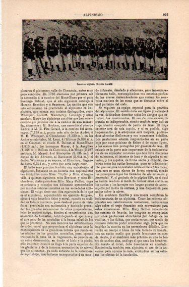 LAMINA V46509: Cazadores alpinos del ejercito de Francia