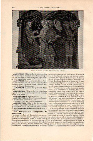 LAMINA V46499: Almofar de un codice