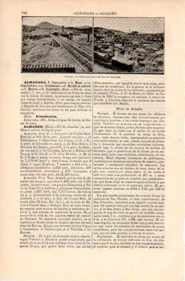 LAMINA V46493: Cerco de destilacion en Almaden, Ciudad Real