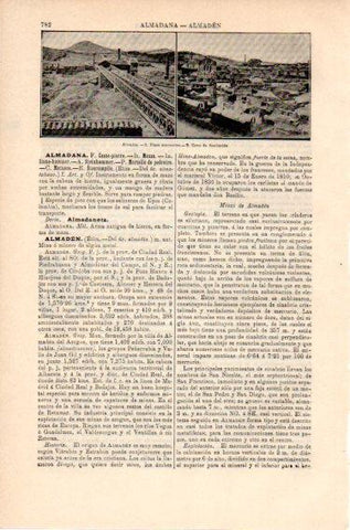 LAMINA V46493: Cerco de destilacion en Almaden, Ciudad Real