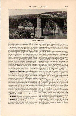 LAMINA V46492: Puente de Almaraz, Caceres