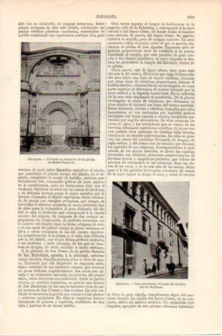 LAMINA V46684: Iglesia de Santa Engracia, Zaragoza