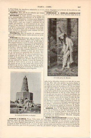 LAMINA V46679: Tumba de Zobeidah en Bagdad
