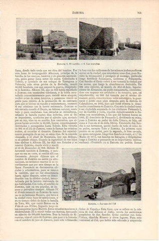 LAMINA V46658: La casa del Cid en Zamora