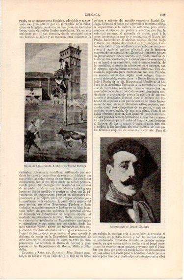 LAMINA V46713: Autorretrato de Ignacio Zuloaga