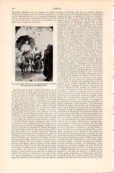 LAMINA V46657: Maniquies tipos de Zamora  1925