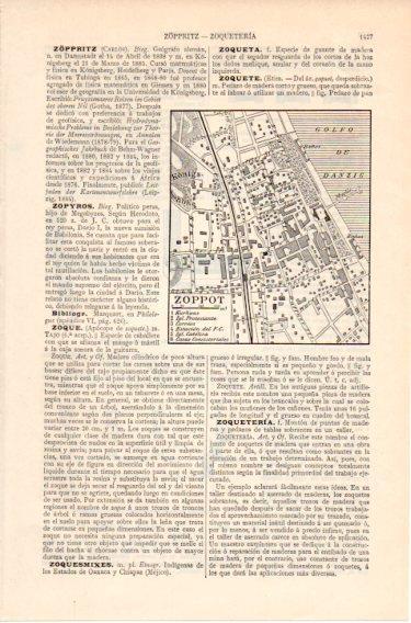 LAMINA V46697: Plano de Zoppot, Polonia