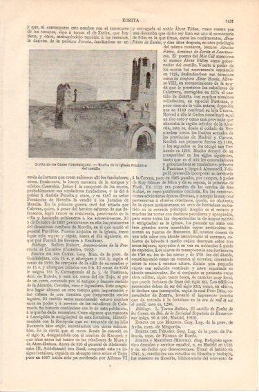 LAMINA V46695: Iglesia del castillo de Zorita de los Canes, Guadalajara
