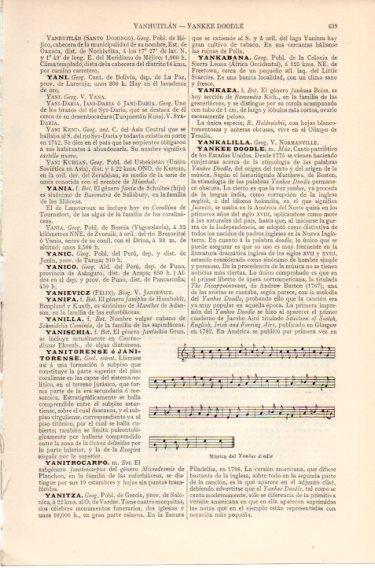 LAMINA V46605: Musica del Yankee dcodle