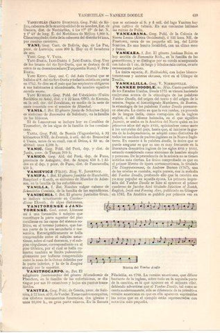 LAMINA V46605: Musica del Yankee dcodle