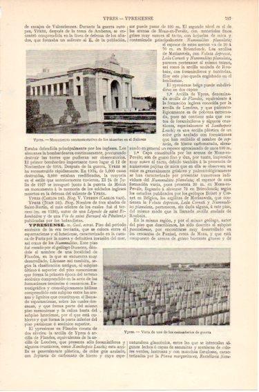 LAMINA V46625: Monumento conmemorativo de los muertos en Ypres