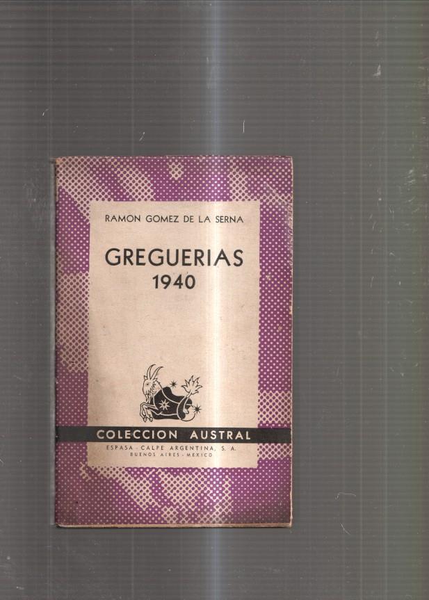 Greguerias 1940