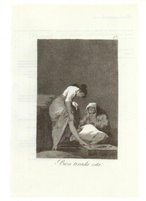 LAMINA V47202: Capricho 17 por Goya