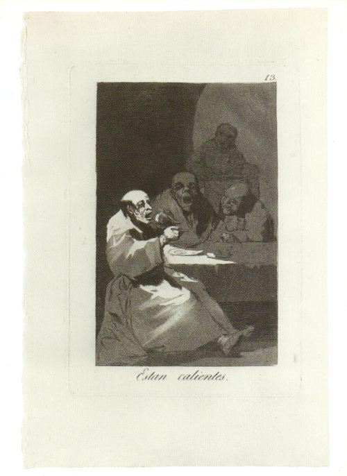 LAMINA V47194: Capricho 13 por Goya