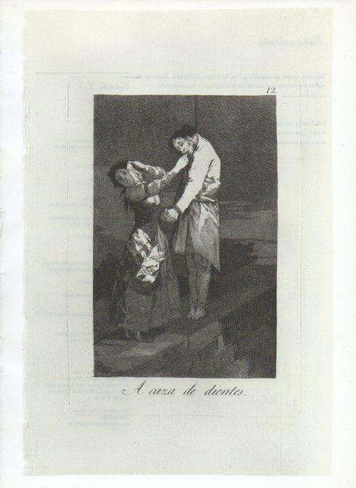 LAMINA V47191: Capricho 12 por Goya