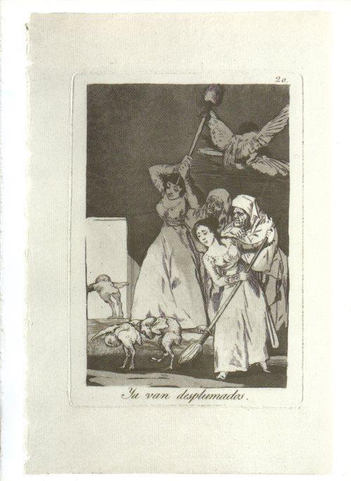 LAMINA V47207: Capricho 20 por Goya