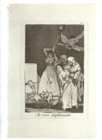 LAMINA V47207: Capricho 20 por Goya