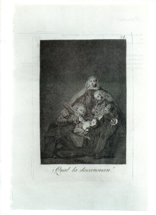 LAMINA V47209: Capricho 21 por Goya