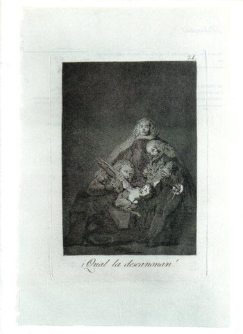 LAMINA V47209: Capricho 21 por Goya