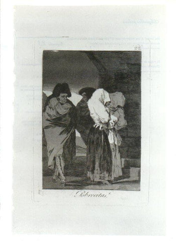 LAMINA V47210: Capricho 22 por Goya