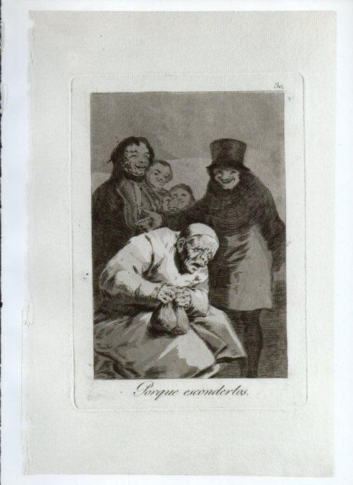 LAMINA V47222: Capricho 30 por Goya