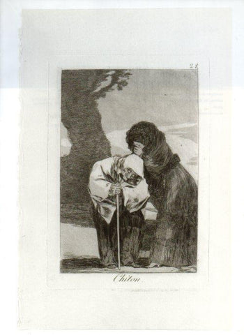 LAMINA V47220: Capricho 28 por Goya