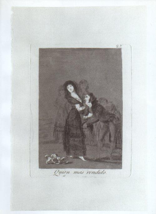 LAMINA V47219: Capricho 27 por Goya